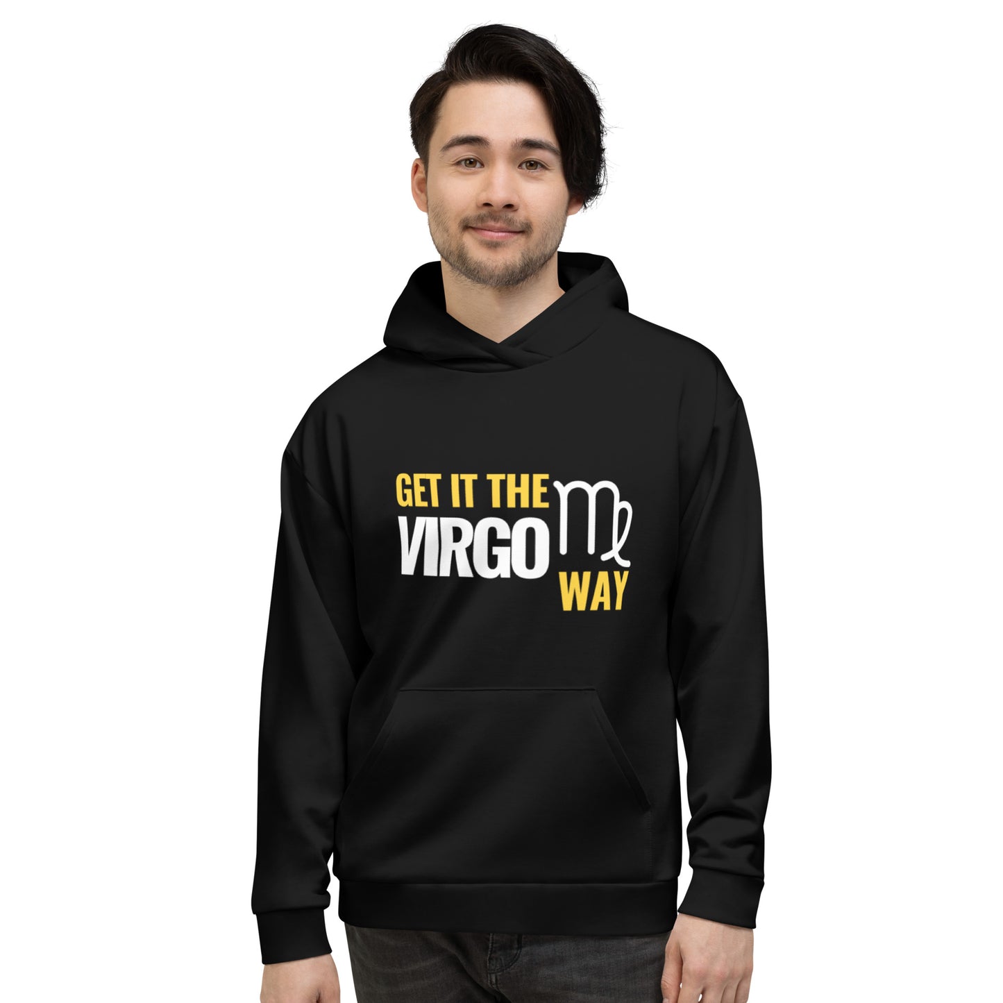 Unisex Get It Zodiac Hoodie - VIRGO (Black)