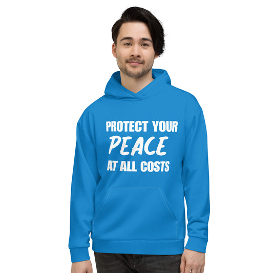 Protect Your Peace Hoodie - Blue